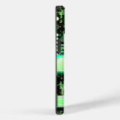 Green Customizable Circuit Board Case-Mate iPhone Hülle (Rückseite / Rechts)