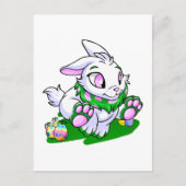 Green Cybunny rennt durch Negligationen Postkarte (Vorderseite)