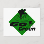 Green Cycle Postkarte (Vorderseite)