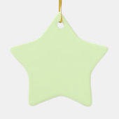 Green Cymbidium Orchids Keramik Ornament (Hinten)