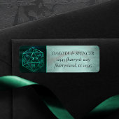 Green D20 | Fantasy Tabletop Würfel Address