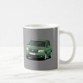 Green Dacia Sandero 2 x Bild Kaffeetasse