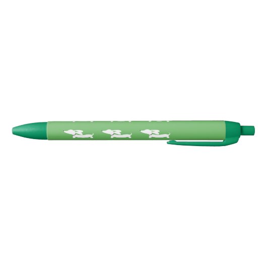 Green Dackel Pen Kugelschreiber (Unterseite)