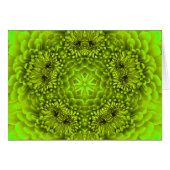 GREEN DAHLIA BLUME PETALS (Vorderseite (Horizontal))