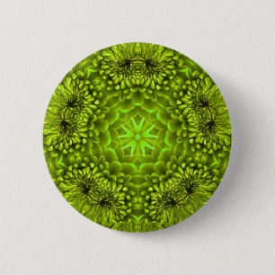 GREEN DAHLIA BUTTON