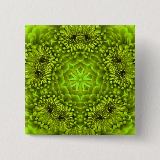 GREEN DAHLIA BUTTON (Vorderseite)