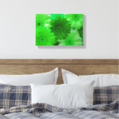 Green Daisy Blume Foto Leinwand Mauer Kunstdrucker (Insitu (Schlafzimmer))