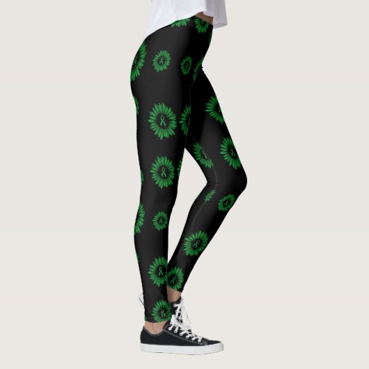 Green Daisy...C Diff Leggings (Rechts)