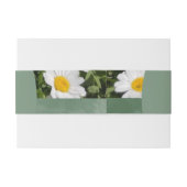 Green Daisy Einladungsbanderole (Rückseitenbeispiel)