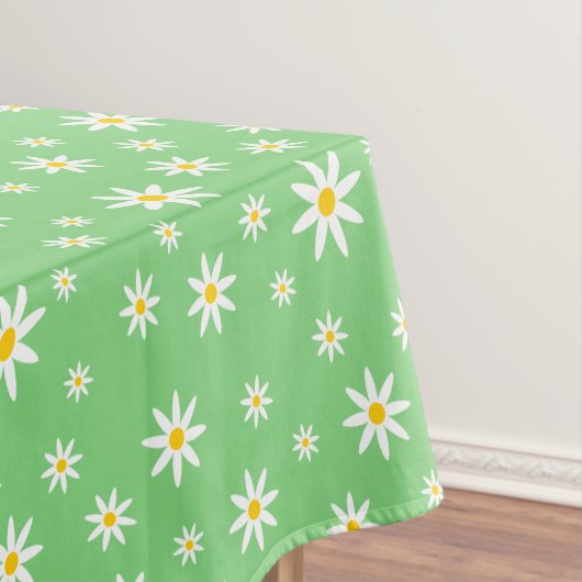 Green Daisy Tablecloth Tischdecke (Beispiel)