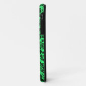 Green Damask Design Case-Mate iPhone Hülle (Hinten/Links)