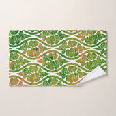 Green Damask Handtuch (Handtuch)