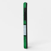 Green Damask mit Ribbon Case-Mate iPhone Hülle (Hinten/Links)