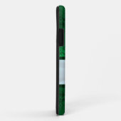 Green Damask mit Ribbon Case-Mate iPhone Hülle (Hinten/Rechts)