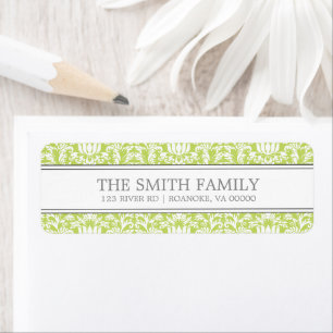 Green Damask Muster