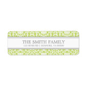 Green Damask Muster (Vorne)