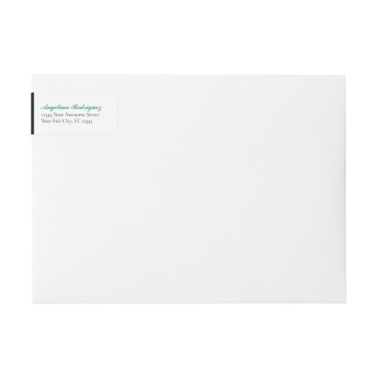 Green Damask Pattern Abschluss (Vorderseite)