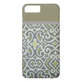 Green Damask Phone Case (Rückseite)