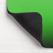 Green Damsel Silhouette Mousepad (Ecke)