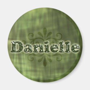 Green Danielle Magnet