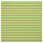 Green & Dark Goldenrod Lines Stoff (Muster)
