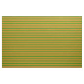 Green & Dark Goldenrod Liniertes Muster Stoff (Fat Quarter (45,7 x 55,9 cm))