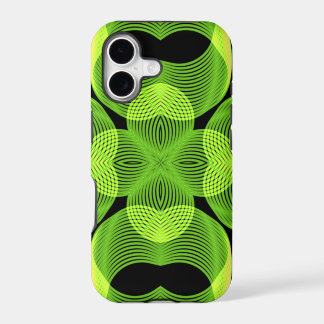 Green Decorative Wirbel Spirograph Geometric Art