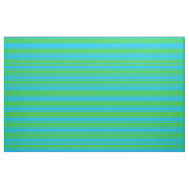 Green & Deep Sky Blue Strips Stoff (Fat Quarter (45,7 x 55,9 cm))