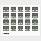 Green Deko Chalkboard Wedding Stickers (Blatt)