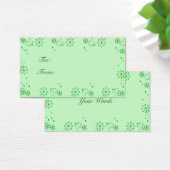 Green Deko Gift Tag (Schreibtisch)