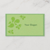 Green Deko Visitenkarte (Rückseite)