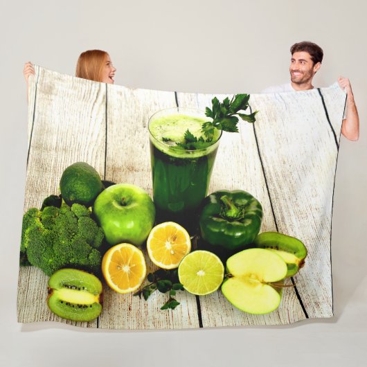 GREEN DELIGHT FLEECEDECKE (Beispiel)