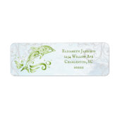 Green Delphin Rücksendeadresse (Vorne)