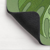 Green Denim Mousepad (Ecke)