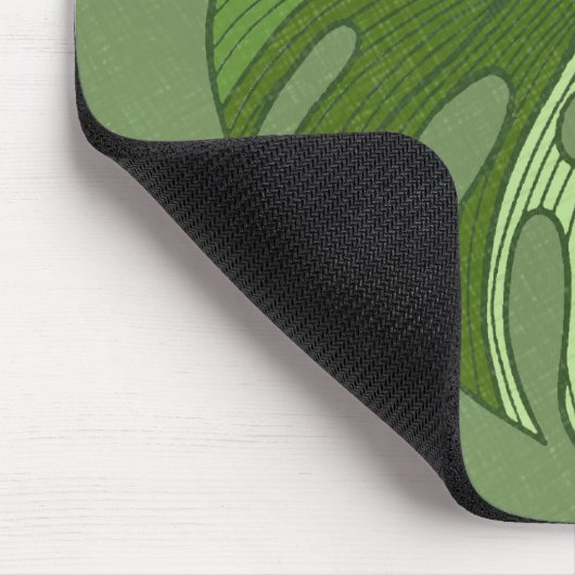 Green Denim Mousepad (Ecke)