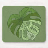 Green Denim Mousepad (Vorne)