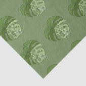 Green Denim Seidenpapier (Detail)