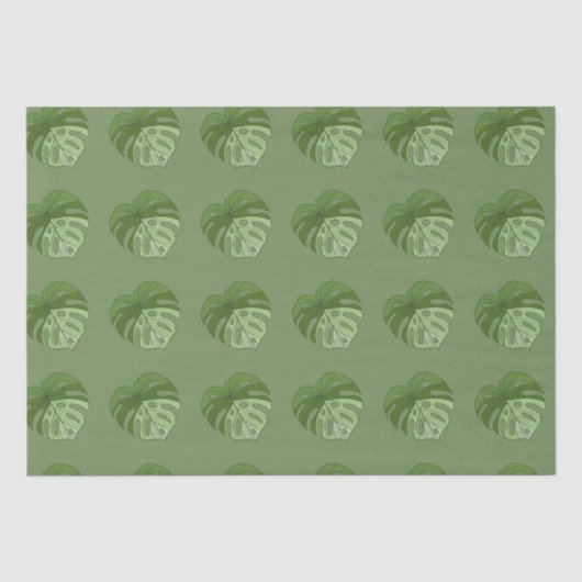 Green Denim Seidenpapier (Vorderseite)
