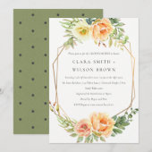 GREEN DESERT ERFOLGREICHE CACTI FOLIAGE COUPLE SHO EINLADUNG (Vorne/Hinten)