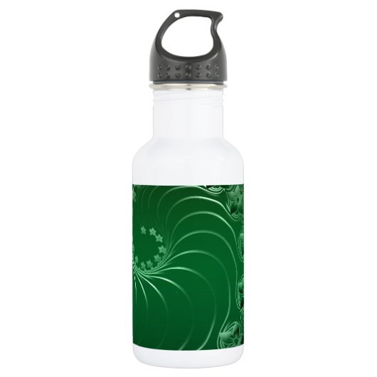 Green Design Party Destination Celebration Trinkflasche (Vorderseite)