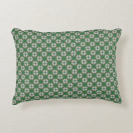 GREEN DESIGN THROW PILLOW DEKOKISSEN
