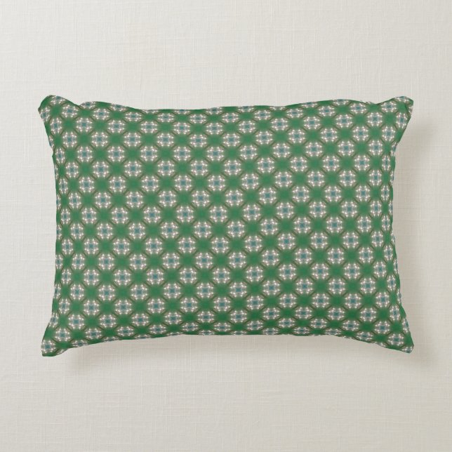 GREEN DESIGN THROW PILLOW DEKOKISSEN (Vorderseite)