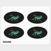 Green Devil Soloist Sticker (4 zählen) (Blatt)