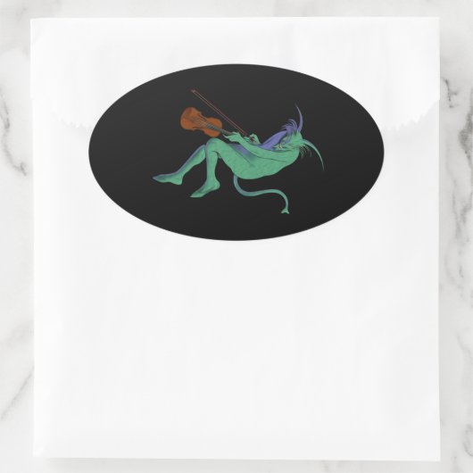 Green Devil Soloist Sticker (4 zählen) (Tasche)
