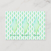 Green Diamond Enclosure Card Begleitkarte (Vorderseite)