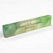 Green Diamond Namensplakette