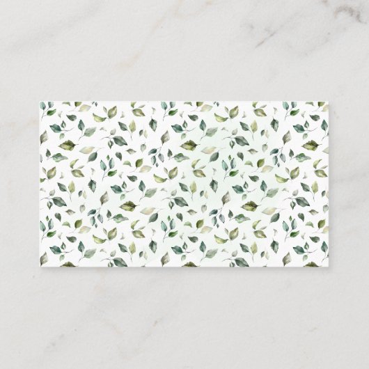 Green Diaper Raffle Ticket Baby Dusche (Rückseite)