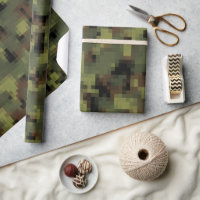 Green Digital Military Camo