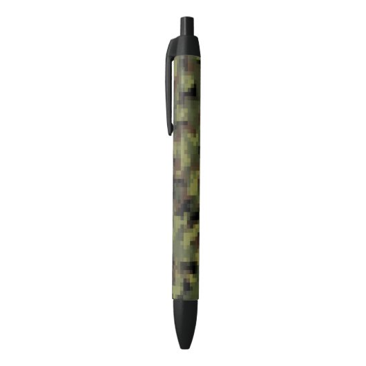 Green Digital Military Camo Kugelschreiber (Oberseite (Vertikal))