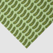 Green Dill Pickle Kosher Deli Sour Pickles Feinsch Seidenpapier (Ausschnitt)